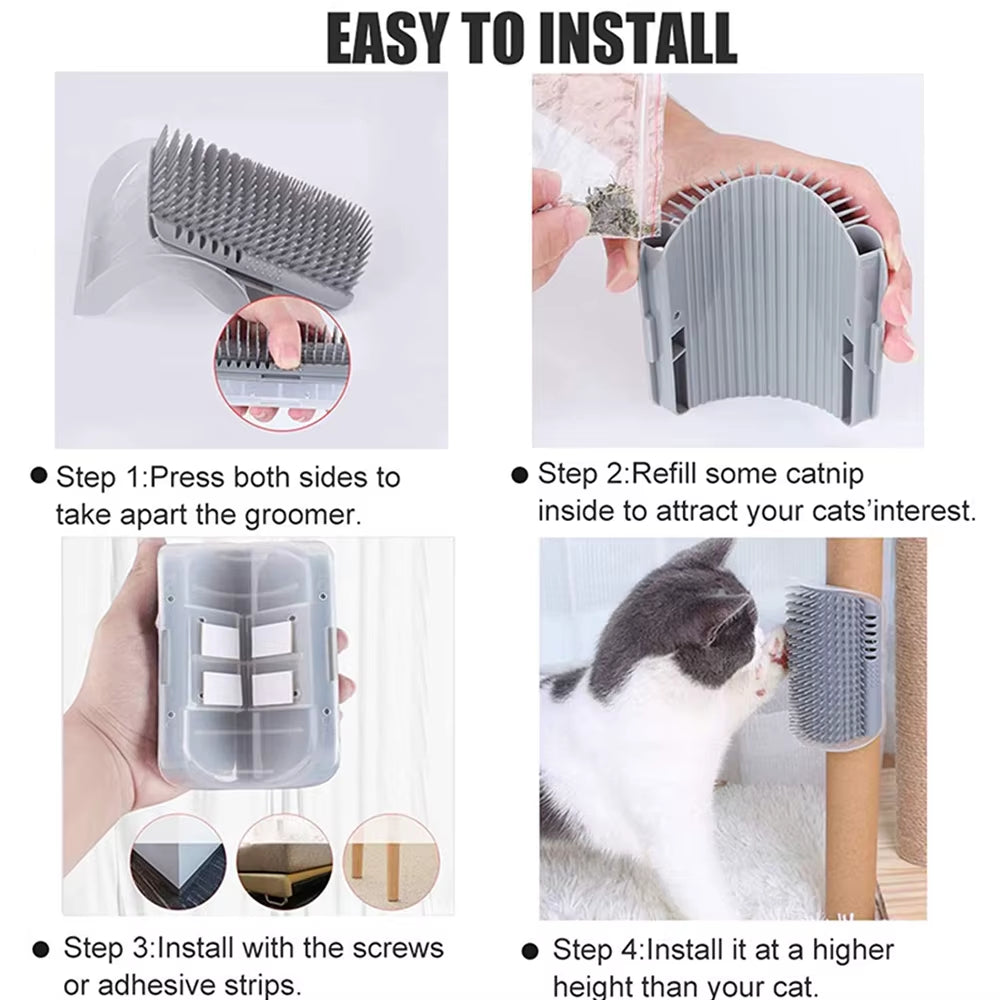 Cat Self Groomer Brush 